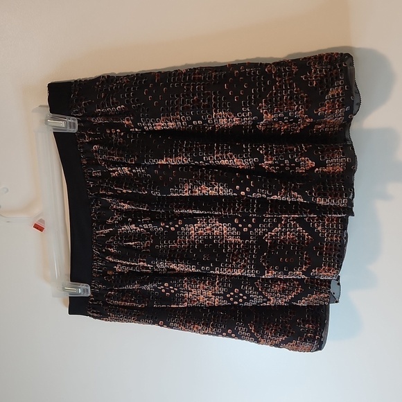 Fossil Multi Layered Stretch Lace Skirt Women's Sz Small Beautiful EUC NICE! - Picture 3 of 9